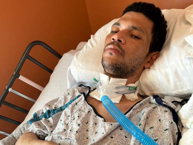 Luthesco Ítalo de France, 36 ans, a subi une crise cardiaque le 7 mars