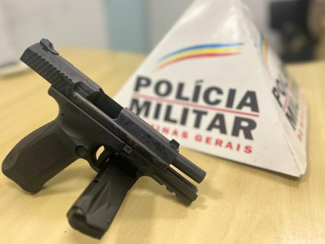 Canik 9mm TP9DA tem preço de mercado em torno de R$ 10 mil e foi apreendida com dois jovens no bairro Veneza II em Ipatinga
