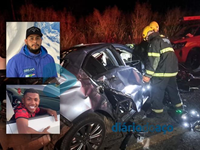Franklyn Sullivan Silva, de 26 anos, o passageiro, Gleissomn Nascimento Araújo, de 20 anos