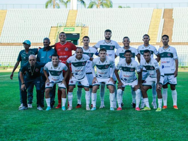 Equipe perdeu em casa