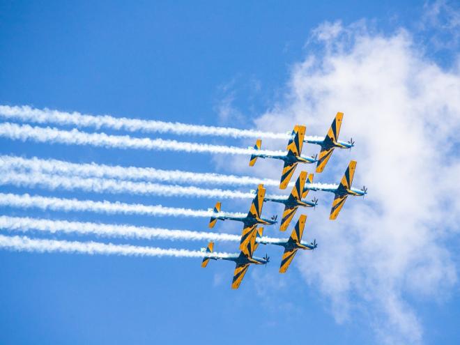 Esquadrão de Demonstração Aérea da FAB promete mais um inesquecível espetáculo de acrobacias no Parque Ipanema 