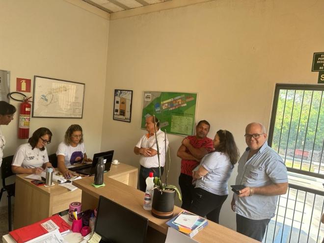 Funcionários e colaboradores das empresas foram imunizados com diversas vacinas