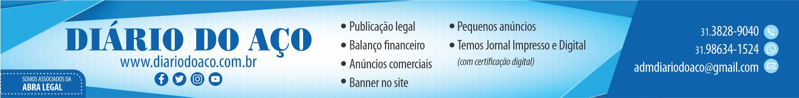 DIÁRIO DO AÇO SERVIÇOS 728X90