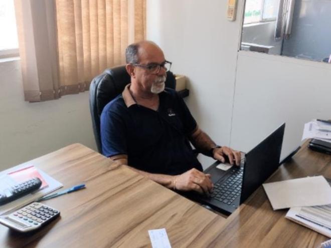 El contador Geraldo Eugenio de Oliveira explica el cambio