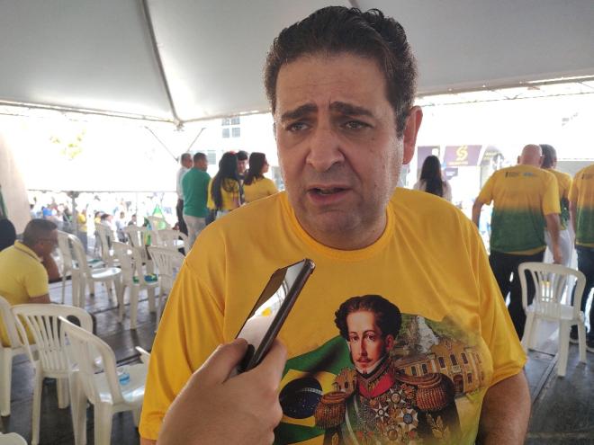 O prefeito Marcos Vinicius destacou a importância do espírito de cidadania no dia 7 de setembro  