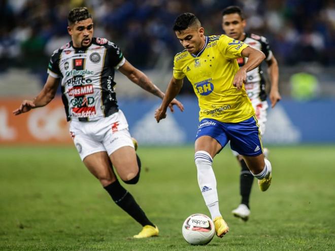 O Cruzeiro venceu o Operário por 1 a 0