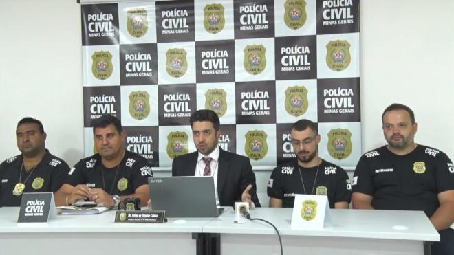 Equipe da PCMG explicou em entrevista nesta sexta-feira, o andamento da investigação que envolve assassinato de presos dentro de unidade prisional, por um policial penal 