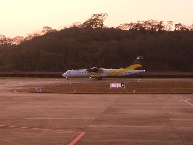Os voos da Gol são operados pela Voepass com a aeronave ATR-72