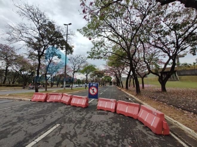 Estrutura para receber o presidente começou a ser montada na quinta-feira