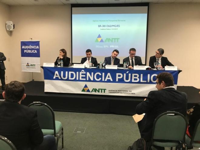 Audiência pública teve apresentado pleito para a manutenção de alças que ligarão Coronel Fabriciano ao contorno rodoviário da BR-381
