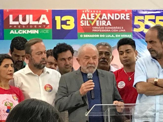 Lula lembrou o tempo em que o PT foi forte na região