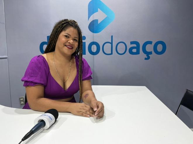 ''Hoje eu me amo e me aceito do jeito que eu sou'', declarou orgulhosa a modelo Lucimar Amorim 