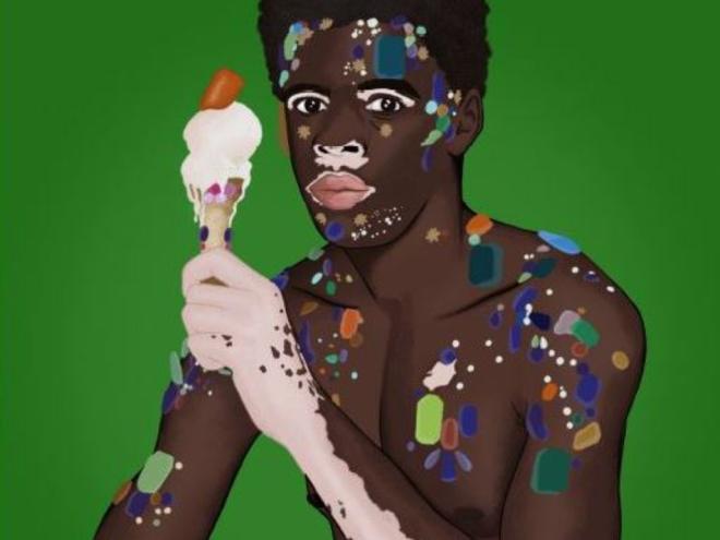 Detalhe da ilustração de Letícia Ventura: mais visibilidade