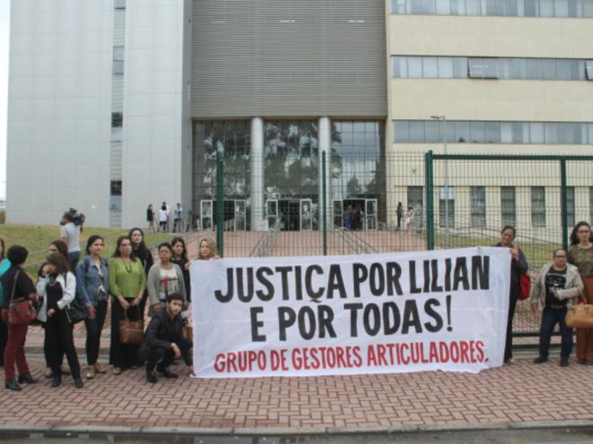Lílian foi morta a tiros quando saía de casa, no dia 23 de agosto de 2016, em Contagem 