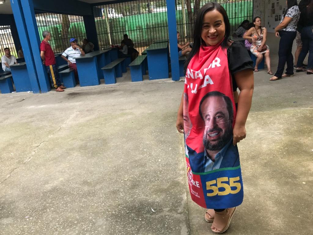 Gleiziane Oliveira manifestou sua preferência pelo candidato Lula
