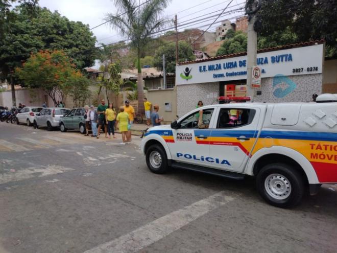 Uma das ocorrências foi registrada nas proximidades da Escola Estadual Nilza Luzia, no Caravelas