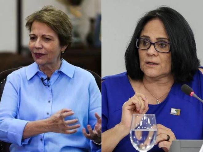 As duas deixaram seus cargos no governo para se candidatarem ao Senado