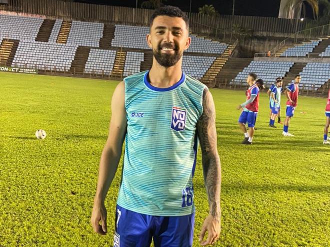 O experiente atacante Flávio Macarrão pode ser opção de ataque num jogo de muito contato, em um estádio acanhado em Montes Claros