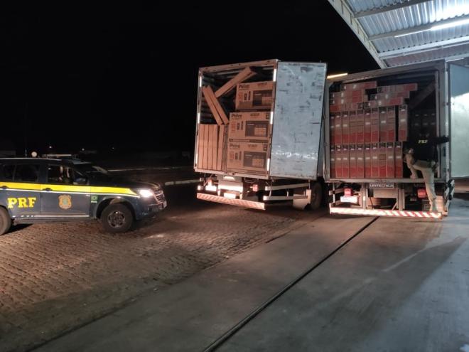 Os aparelhos tinham sido roubados dois dias antes no município de Salinas (MG)
