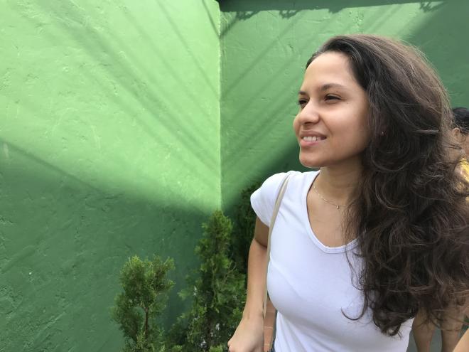 Geisi Santos afirma ter sido fácil escolher seu candidato 