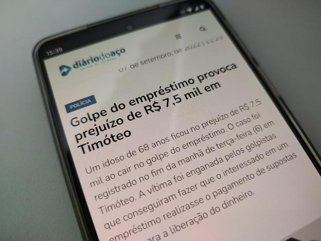 O golpe do empréstimo tem sido recorrente no Vale do Aço