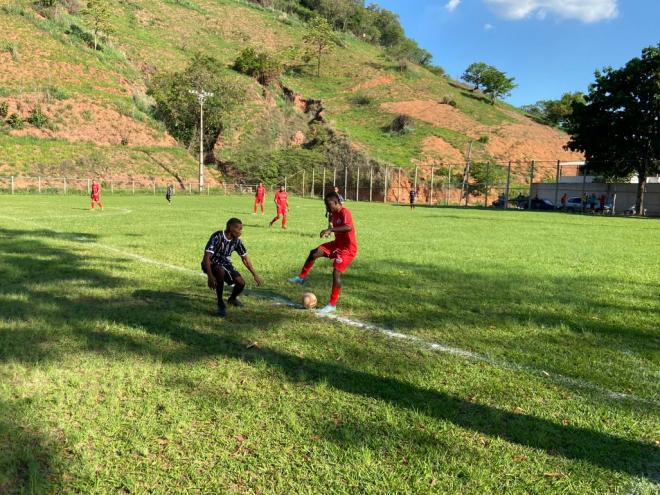 O jogo foi muito disputado e com boa presença de público