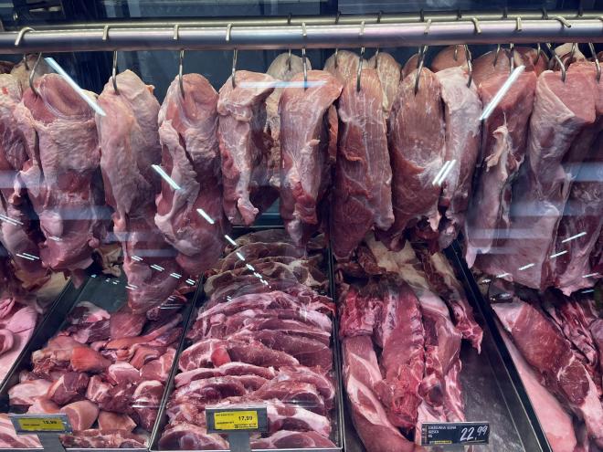 Segundo a Abras, o pernil apresentou uma queda de -0,94% no mês de outubro