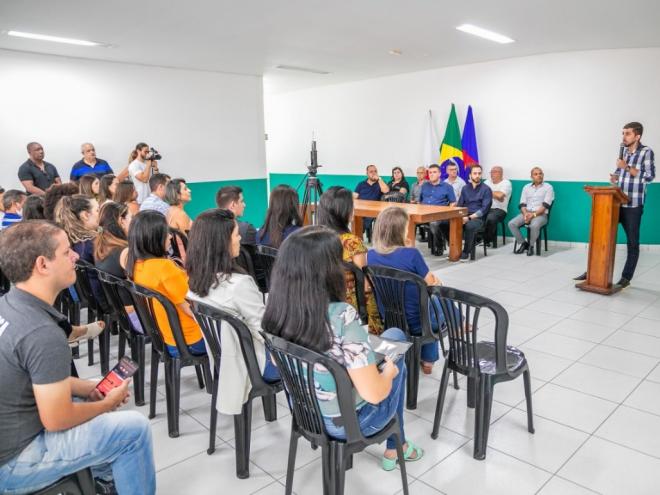 Prefeito anunciou obras, que terão investimentos totais de cerca de R$ 25 milhões