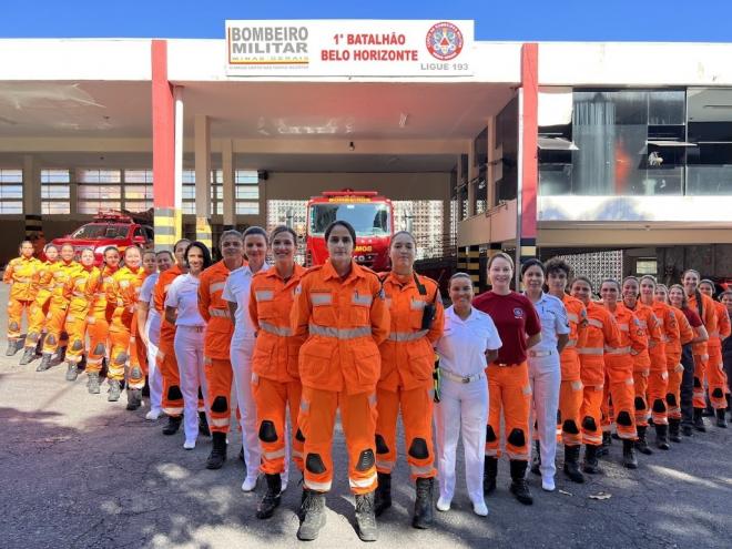 Muitas trocaram sonhos pela vocação de salvar vidas, com uma rotina de suor, dedicação e disciplina do CBMMG