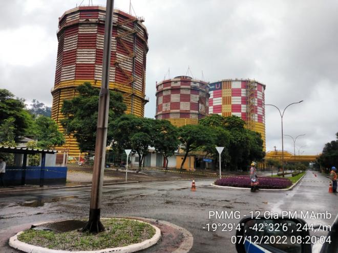 Órgãos ambientais do Estado de Minas Gerais acompanham apuração de acidente com vazamento do gás BFG resultante do funcionamento do alto-forno