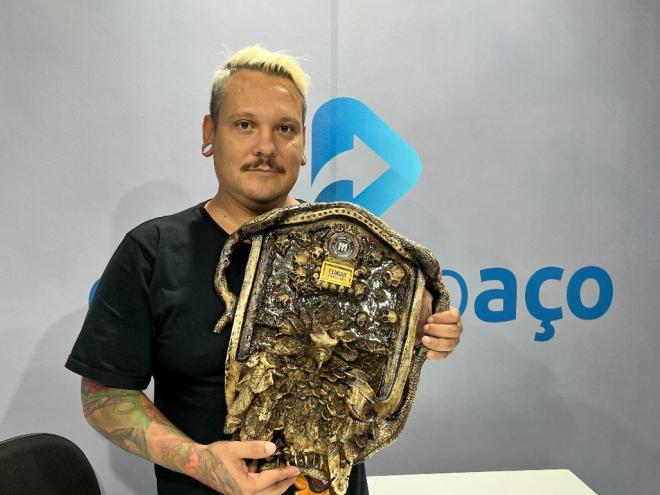 Rodrigo Frami ficou em 1º lugar, na categoria tatuagem colorida, no Minas Ink Tattoo Convention, realizado em BH  