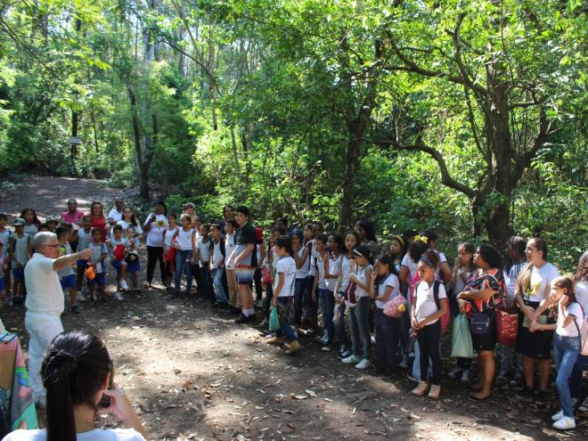 Estudantes de 67 instituições de ensino, de 19 municípios de Minas Gerais, visitaram o projeto e contemplaram as ações ambientais 