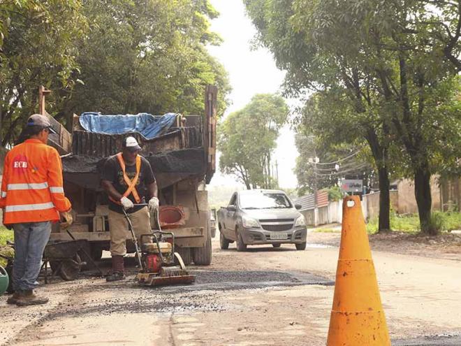Finalizada a região, a Secretaria de Obras deve levar a operação a outros bairros