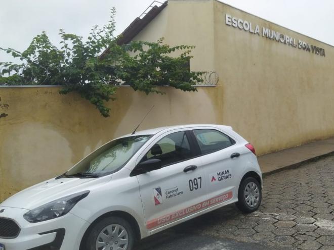O ponto de apoio montado pela administração municipal fica na Escola Municipal Boa Vista, no bairro dos Professores