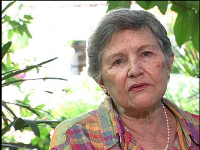 A escritora Zélia Gattai (1916/2008), autora do livro que originou a produção de sucesso