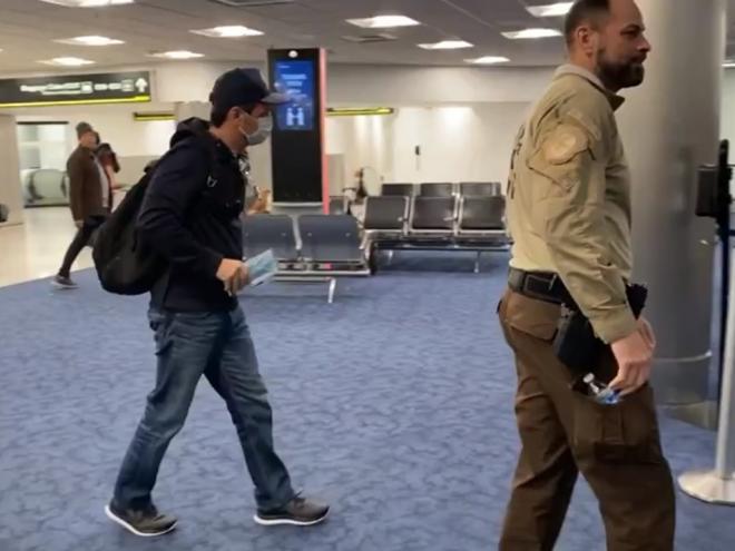 Anderson Torres desembarcou em Brasília nesta manhã 