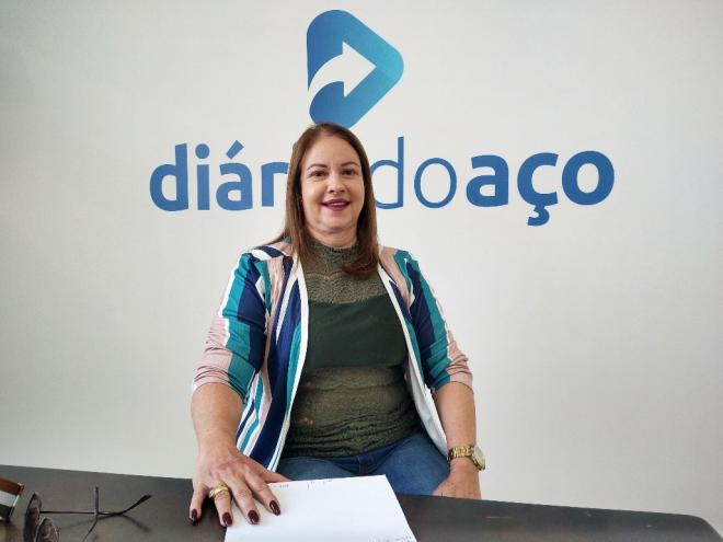 Marilane Santos informou que trabalha com psicomotricidade há 34 anos 