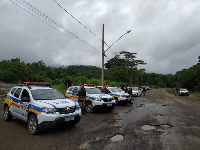 Policiais Militares aproveitaram a operação para levantamento de informações visando coibir crimes violentos na cidade