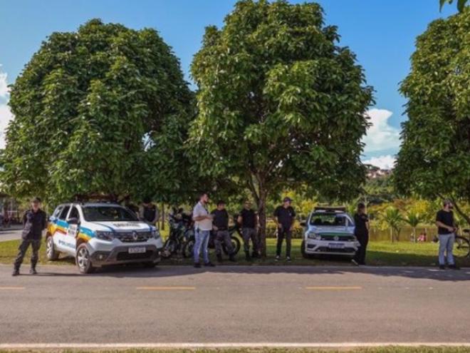 Fiscalização foi realizada durante todo o domingo, no parque 
