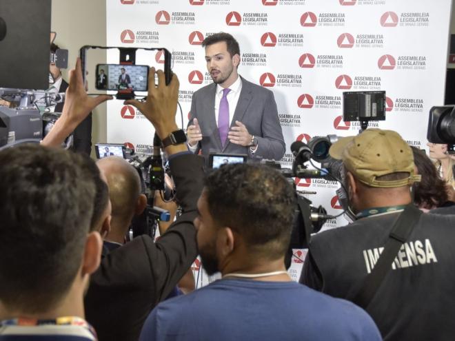Tadeu Martins Leite, 36 anos, é o mais jovem desde a redemocratização a liderar o Parlamento mineiro