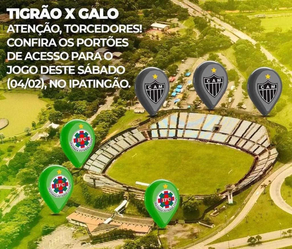 Presidente do Ipatinga ressaltou que ''torcedor com camisa de um time não entra na torcida adversária''