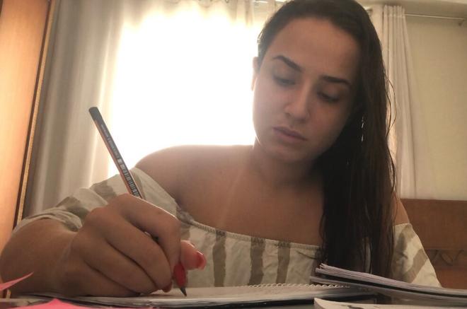 Maria Antônia Oliveira relatou que pretende intensificar ainda mais os estudos neste ano para passar em Medicina 
