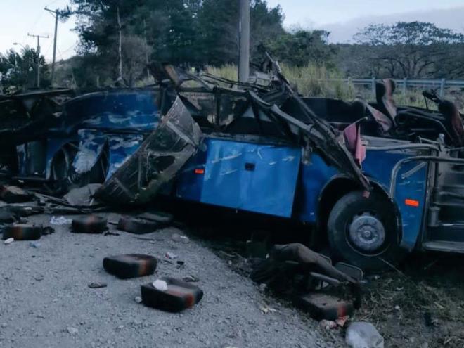 Acidente aconteceu na quarta-feira (15) em uma estrada do Panamá 