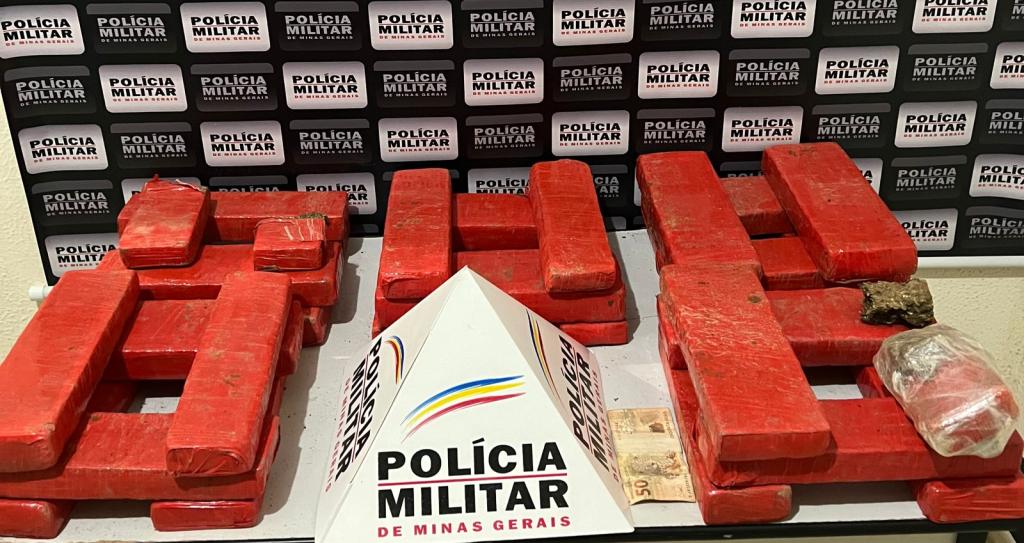 A droga foi encontrada enterrada na área das 