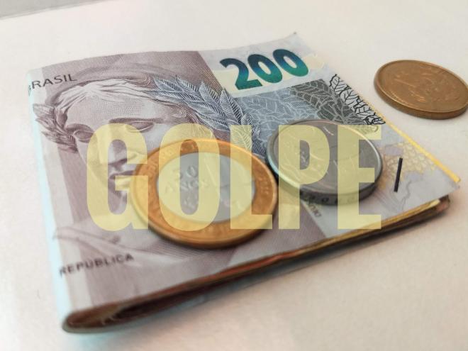 Mulher foi vítima do incrível golpe do empréstimo, modalidade em que ao tentar pegar dinheiro emprestado para comprar algum bem, vítima acaba transferindo ao golpista o que tem e até o que não tem
