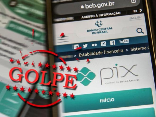 Um dos abordados explicou para PM que foi usado um aplicativo falso para fazer o suposto pagamento via Pix
