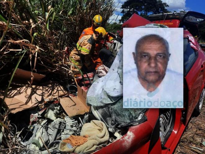 Berto Dias do Santos tinha 68 anos, foi socorrido com vida, mas não resistiu e morreu enquanto era atendido no HMC em Ipatinga 