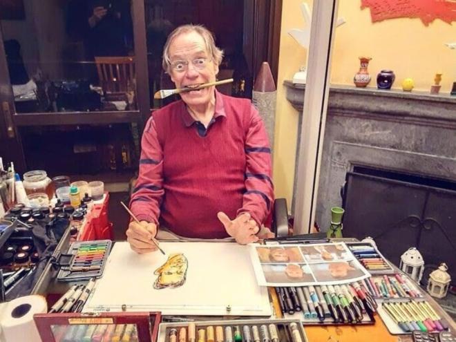 Caruso esteve no Roda Viva desde 1987, fazendo caricaturas dos entrevistados