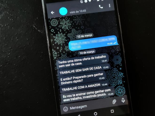 Mensagens com indícios de golpe chegam a todo instante pelos aplicativos de mensagens, email e mídias sociais