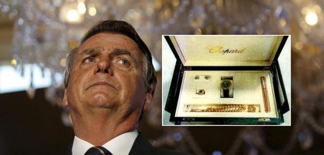 Por unanimidade, ministros do TCU mandaram Jair Bolsonaro devolver joias doadas pela Arábia Saudita e incorporadas por ele a acervo pessoal 